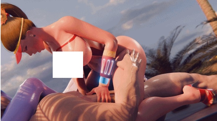 图片[5]-[3D/无修/CV] TR Sensual Studio 7月新作：Lifeguard 黑百合&D.Va 性感姐妹花激情双飞 [2.5G/BD][TR Sensual 2507]-ACG宝库