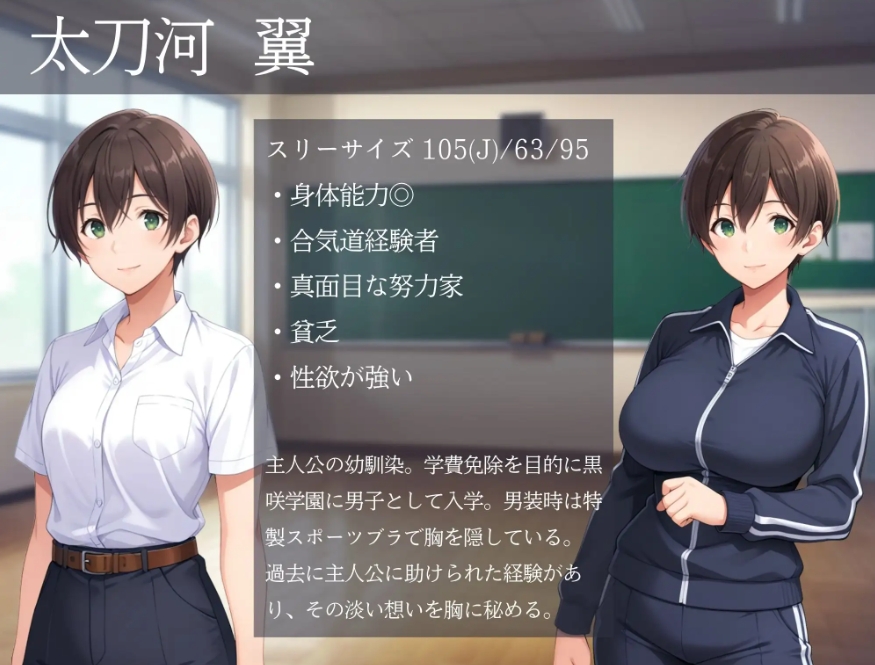 图片[2]-[PC-SLG游戏] [SLG/PC/官中] メスバレNTR男子寮 ～男子校に入学した男装女子～ v1.02 官方中文版 [600M/百度][NXRX63]-ACG宝库