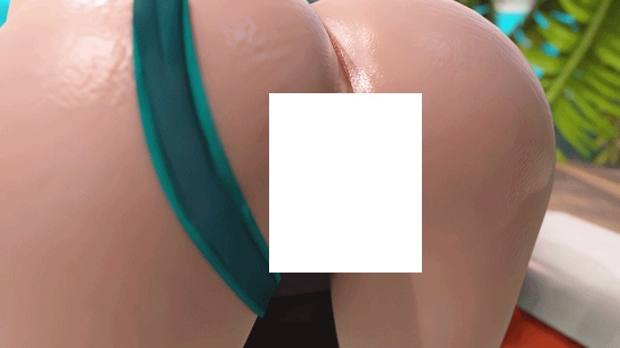 图片[3]-[3D/无修/CV] Conseit 8月新作：Psylocke – Beachside Backshots 灵蝶 性感御姐黑色巨根后入爆肏中出 [549M/BD][Conseit 2508]-ACG宝库