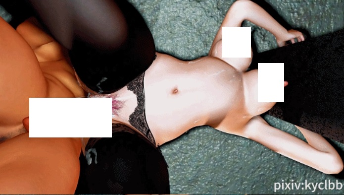 图片[4]-[3D/动态/VAM] kyclbb：四妹地牢的快乐时光 (电影品质 · 黑S · 超广角&特写) 性感黑丝御姐后入侵犯中出 [3.4G/BD][KYsmdl]-ACG宝库