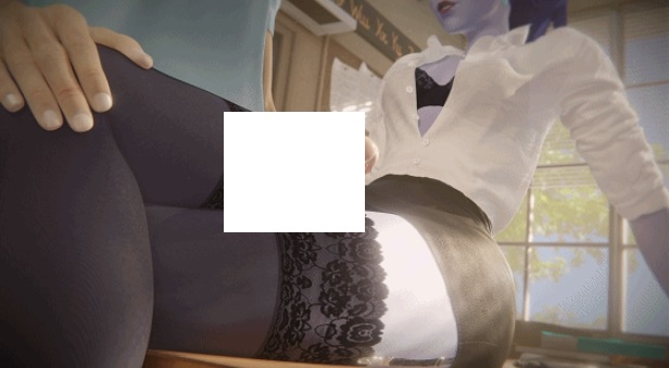 图片[5]-[3D/无修/CV] Cawneil 8月新作：雾子+艾什+黑百合 极品黑丝女教师的特殊授课 [575M/BD][Cawneil 2508]-ACG宝库