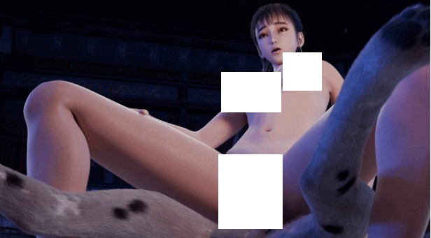 图片[2]-[3D/无修/CV] SinlessCelery 1-8月新作：海莉+杰玛+阿狸+伊芙+玛莉萝丝 性感女神眼神迷离一脸享受着狗狗的侵犯 [1.7G/BD][SinlessCelery 2508]-ACG宝库