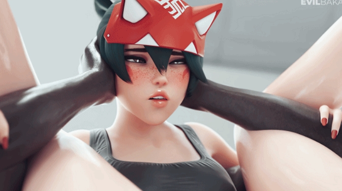 [3D/无修/CV] Evilbaka 7-8月新作：雾子+朱诺 性感少女白嫩蜂腰蜜桃臀黑色巨根后入爆肏 [482M/BD][Evilbaka 2507-08]-ACG宝库