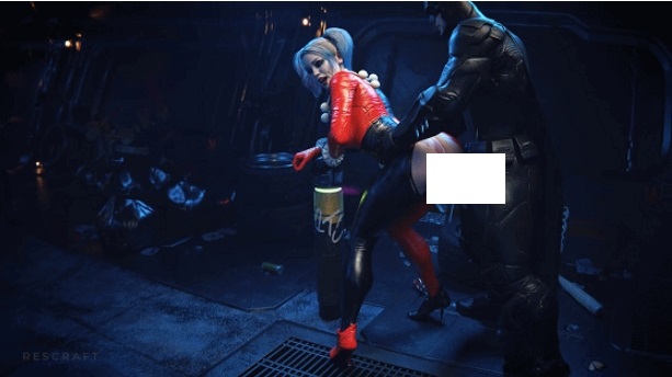 [3D/无修/CV] Rescraft 9月新作：HQ & Bman 哈莉 性感御姐圆润翘臀后入爆肏 [2.1G/BD][Rescraft 2509]-ACG宝库