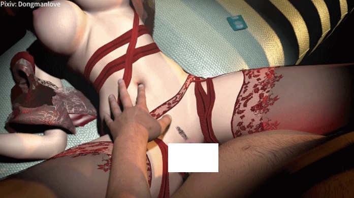 图片[2]-[3D/动态/VAM] Dongmanlove：311-萍萍 性感黑丝御姐激情爆肏中出 [3.6G/BD][D311]-ACG宝库