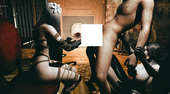 图片[3]-[3D/动态/VAM] fengying：俱乐部调教3P 极品黑丝姐妹花激情双飞 [4.5G/BD][FYjlbtjsp]-ACG宝库