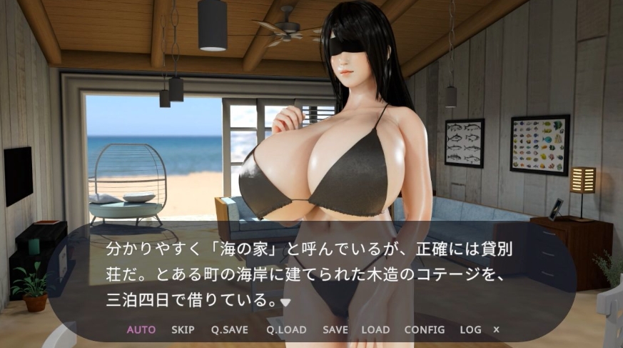 图片[4]-[PC-SLG游戏] 【SLG/动态】与服侍人偶在海边之家的3天/奉仕人形との海の家での3日間 Ver1.01 【700M】[haibian]-ACG宝库