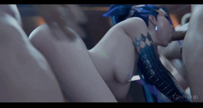 图片[3]-[3D动画/无修] Gennariel大佬 25.06 KDA VIP Treatment long version KDA女团多人淫乱性交派对 [342M/BD][3D1737]-ACG宝库