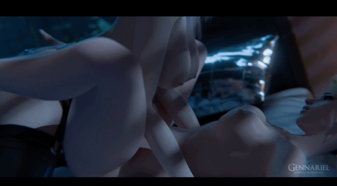 图片[3]-[3D/无修/CV] Gennariel 11月新作：KDA – Girls’ Night 性感KDA女神3P爆肏中出 [445M/BD][Gennariel 2511]-ACG宝库