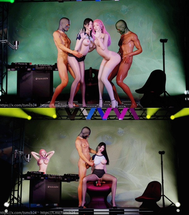 [3D/动态/VAM] 天使没翅膀：慧敏&智敏 火车摇 性感姐妹花激情双飞 [1.8G/BD][TShmzm]-ACG宝库