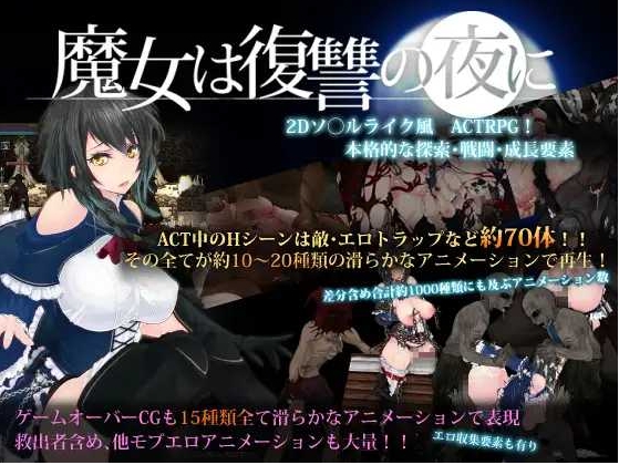 [PC-ACT游戏] 【大型ACT/汉化/步兵】魔女复仇之夜/魔女は復讐の夜に V1.07 汉化步兵作弊版+魔改mod【2.4G】[monv1.07]-ACG宝库