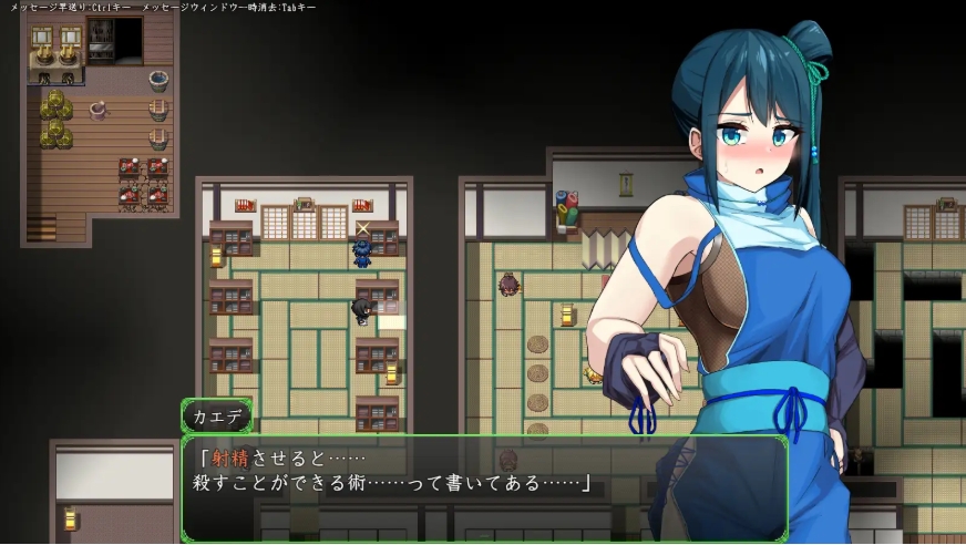 图片[3]-[PC-RPG游戏] [探索RPG/汉化/战败H] 女忍枫 くノ一カエデ AI汉化版[百度/400M][CAKE748]-ACG宝库