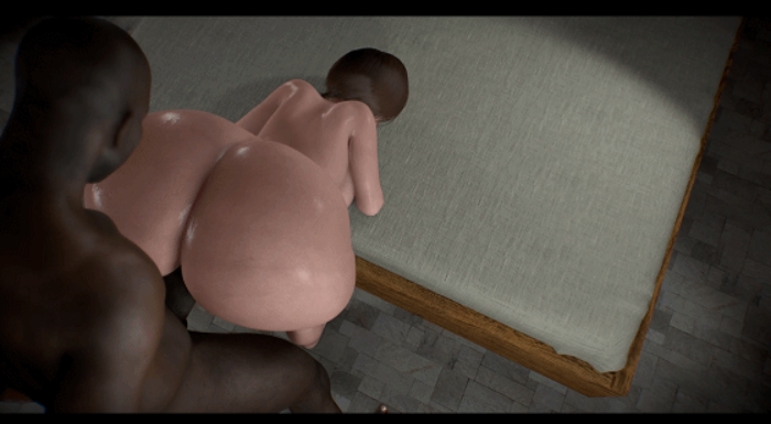 图片[2]-[3D/小马大车/NTR] DakoAssMan：A Naughty Weekend 丰满肥臀人妻被黑人父子爆肏中出 [1.8G/BD][DAMnaughtyw]-ACG宝库