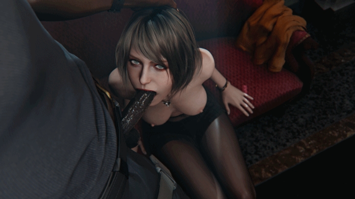 图片[2]-[3D/无修/CV] Pewposterous 11月新作：吕涅+莫瑞甘+嘉米+阿什莉+叶奈法 性感黑丝御姐黑色巨根前后夹击爆肏 [4G/BD][Pewposterous 2511]-ACG宝库