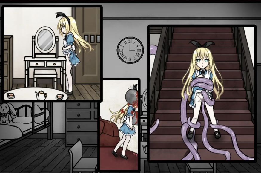 图片[4]-[PC-SLG游戏] [精品SLG/汉化/内容追加]爱丽丝与恶魔牢狱～凌虐逃脱游戏～ アリスと悪魔の牢獄 ～リョナ脱出ゲーム～v1.3.1 AI汉化版[百度/1.1G][CAKE990]-ACG宝库