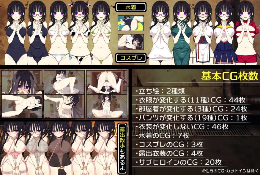 图片[2]-[PC-RPG游戏] [精品RPG/汉化/更新]佐谷霞巳没有你就活不下去 佐谷霞巳はあなたがいないと生きられない v1.10 AI汉化版[百度/1.3G][CAKE986]-ACG宝库