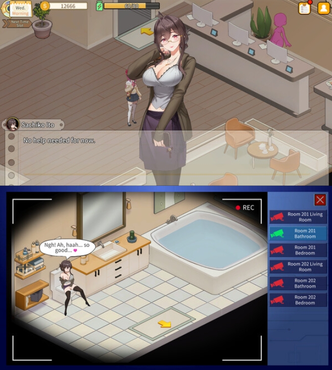 图片[3]-[PC-SLG游戏] [精品SLG/中文/更新无码]蘑菇岛打工日记 ～客房的秘密～キノコ島のバイト日記 ~客室のひみつ~V1.0.2 Steam官中步兵版[百度/1.6G][CAKE1124]-ACG宝库