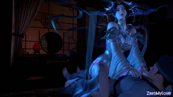 [3D/动态/VAM] ZeroMylove：柳神无敌道 性感女神女上位骑乘爆肏中出 [1.4G/BD][ZMlswdd]-ACG宝库