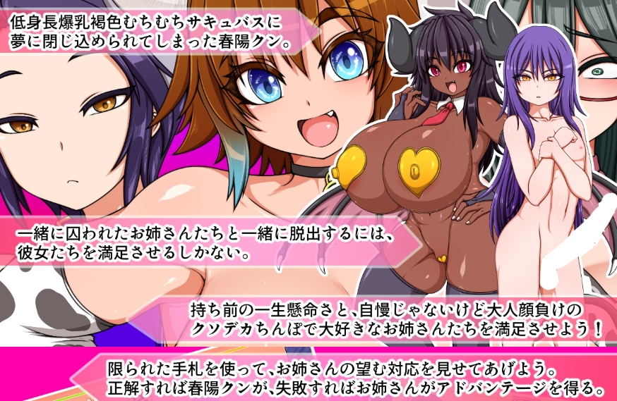 [PC-SLG游戏] 【SLG/汉化/新作】三位非常喜欢我的魅魔小姐们/ボクのことが大好きな3人のサキュバスさんたち AI汉化版【1.6G/BD】[feichang]-ACG宝库