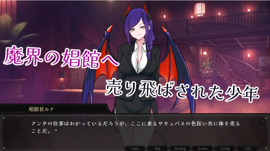 图片[5]-[PC-RPG游戏] 【RPG/汉化/新作】サキュバス専用！逆レ○プ娼館へようこそ AI汉化版【2.3G/BD】[zhuanyong]-ACG宝库