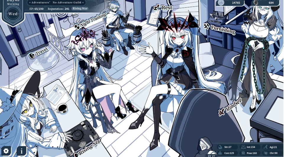 图片[2]-[PC-SLG游戏] [新作SLG/动态/官中/特别好评]不/存在的逐梦者：银葱之森 不存在的逐梦者 Steam官方中文版[百度/1G][CAKE1625]-ACG宝库