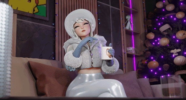 [3D/无修/CV] Conseit 1月新作：Winter's_bite!! 性感御姐白嫩翘臀骑乘中出 [997M/BD][Conseit 2601]-ACG宝库