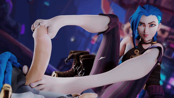 图片[2]-[3D/无修/CV] Futile3D：朱诺+艾莉+蛛俐+阿什莉 性感黑丝美少女足交侍奉 [2.6G/BD][Futile3D -2025]-ACG宝库