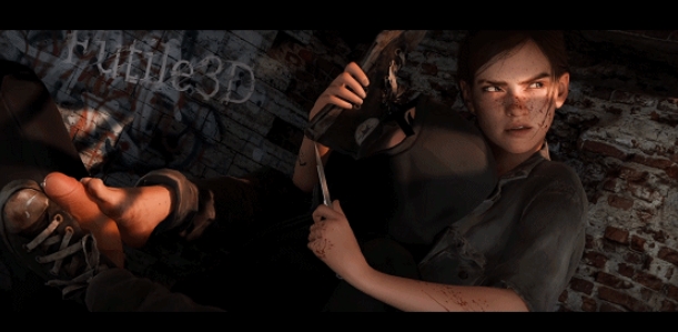 图片[3]-[3D/无修/CV] Futile3D：朱诺+艾莉+蛛俐+阿什莉 性感黑丝美少女足交侍奉 [2.6G/BD][Futile3D -2025]-ACG宝库